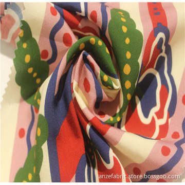 100%rayon poplin printed fabric for clothing digital printed